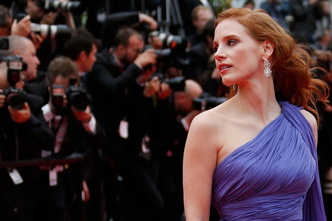 Актриса Джессика Честейн.