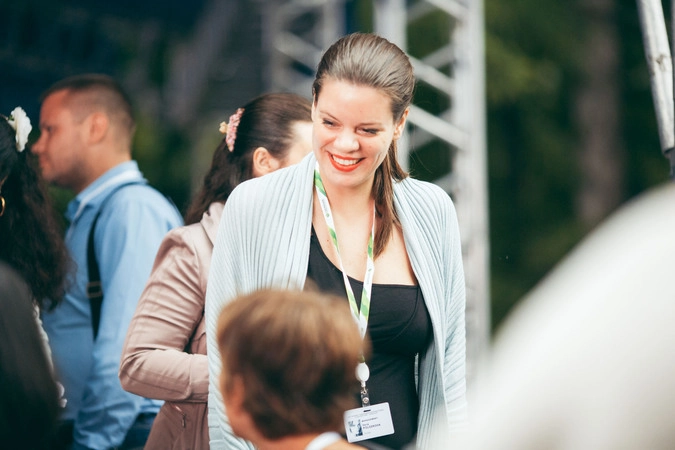 Поэт Вера Полозкова.