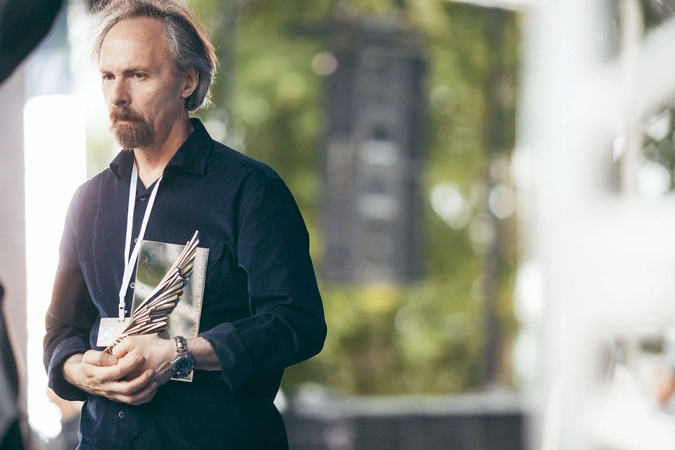 Режиссёр Константин Лопушанский со специальным призом за вклад в киноискусство.