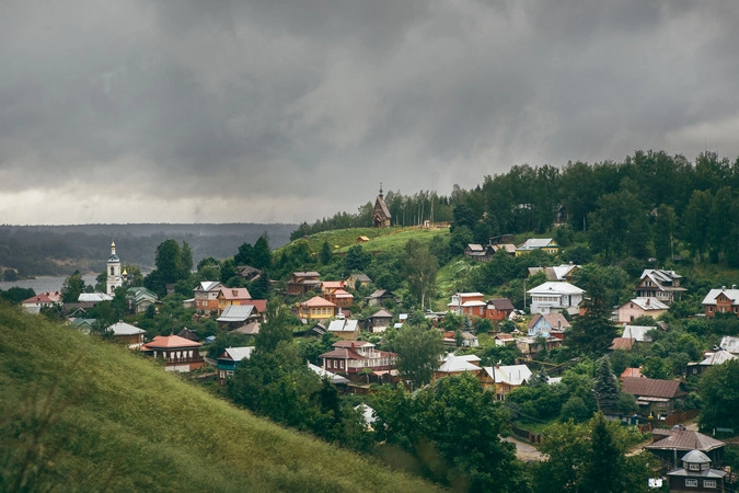 Город Плёс.