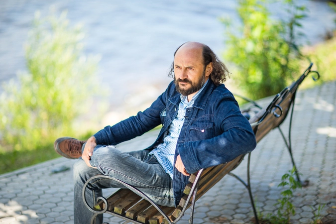 Валериу Андриуца на кинофестивале «Зеркало».