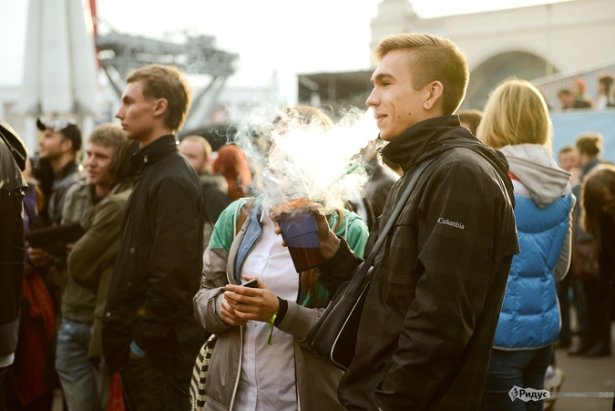 Переносной кальян.