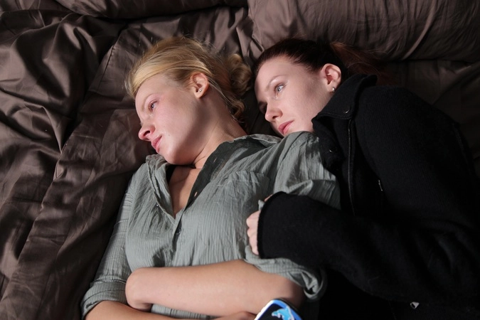 Кадр из фильма «До свидания мама».