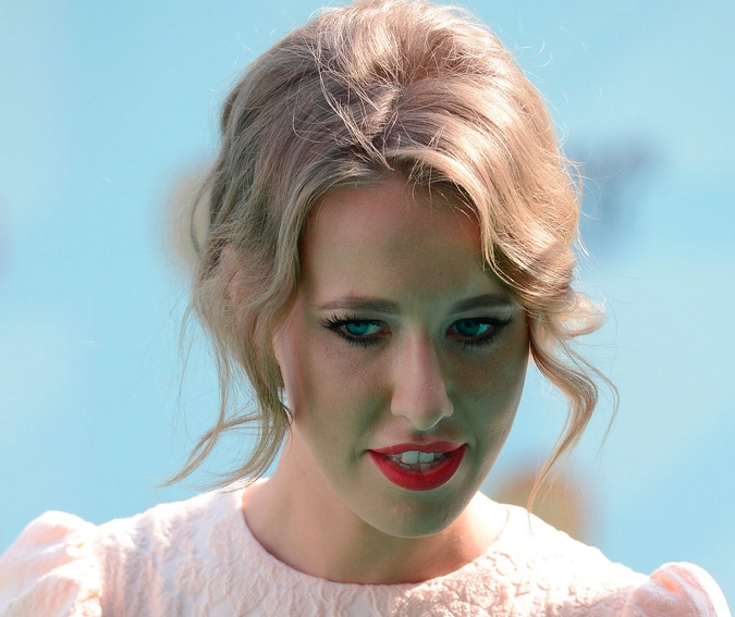 Телерадиоведущая Ксения Собчак.