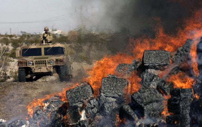 Война с наркокартелями в Мексике.