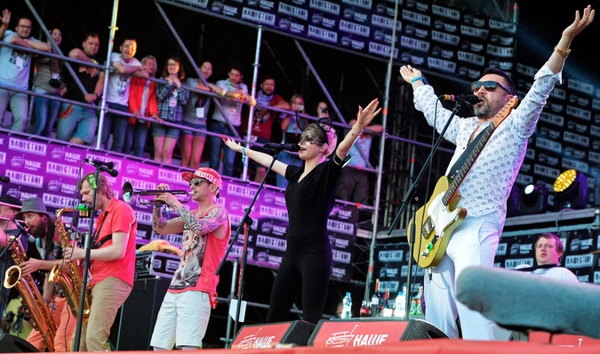 Лидер группы "Ленинград" Сергей Шнуров.