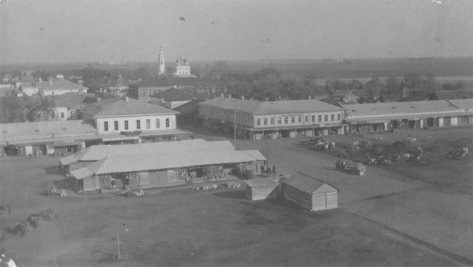Северная часть Торговой (Сенной) площади. 1900-е годы.