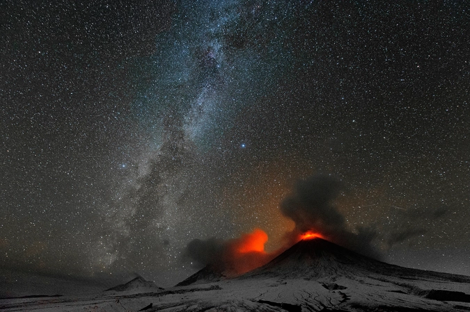ФОТОКОНКУРС "Камчатские вулканы". 1 место-Русин В.М. "Безмятежность".
