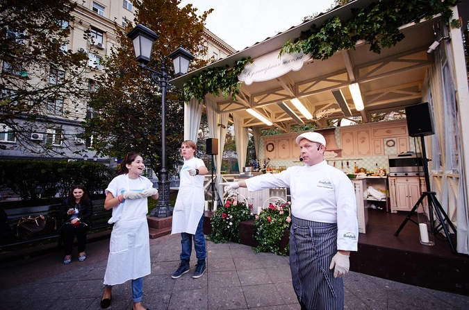 Мастер-класс от шеф-повара Андрея Рыдзевского (Bonduelle)