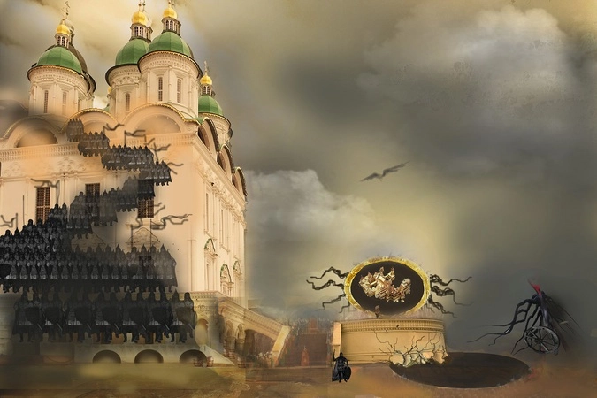 Эскизы к постановке оперы Александра Бородина «Князь Игорь»