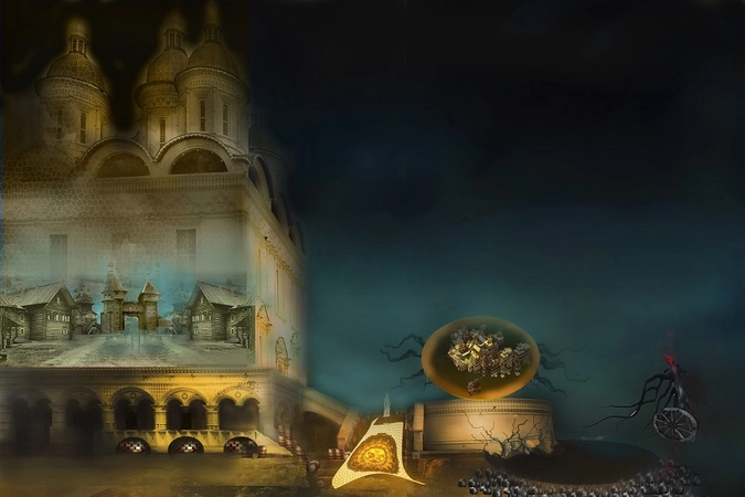 Эскизы к постановке оперы Александра Бородина «Князь Игорь»