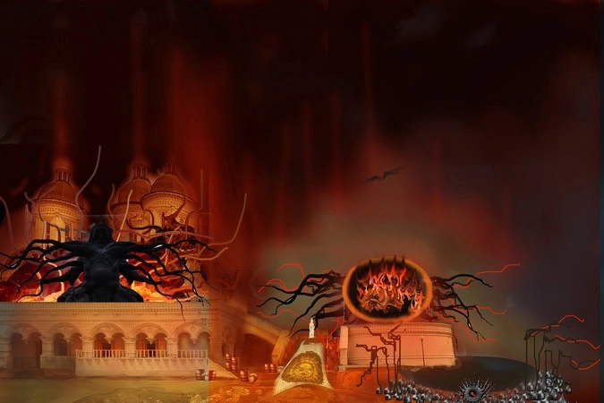 Эскизы к постановке оперы Александра Бородина «Князь Игорь»