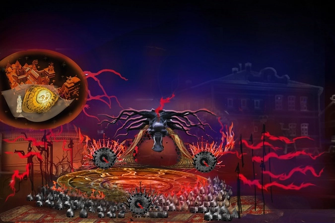 Эскизы к постановке оперы Александра Бородина «Князь Игорь»