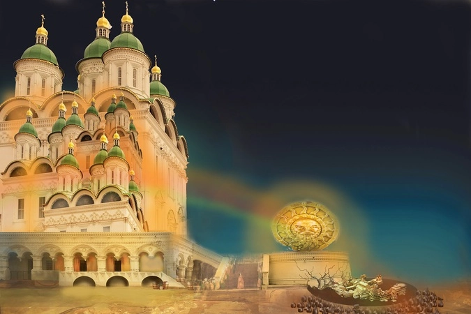 Эскизы к постановке оперы Александра Бородина «Князь Игорь»