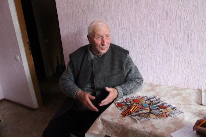 Для фронтовика Афанасия Сергиенко 16 августа стало вторым днем рождения.