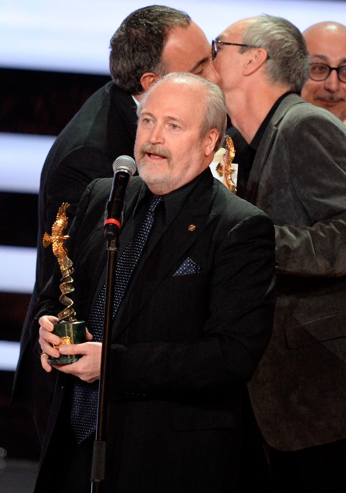 Режиссёр Владимир Хотиненко, победивший в номинации "Лучший телефильм или мини-сериал", на XIII торжественной церемонии вручения Национальной премии в области кинематографии "Золотой орел".