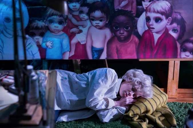 Кадр из фильма «Большие глаза» 