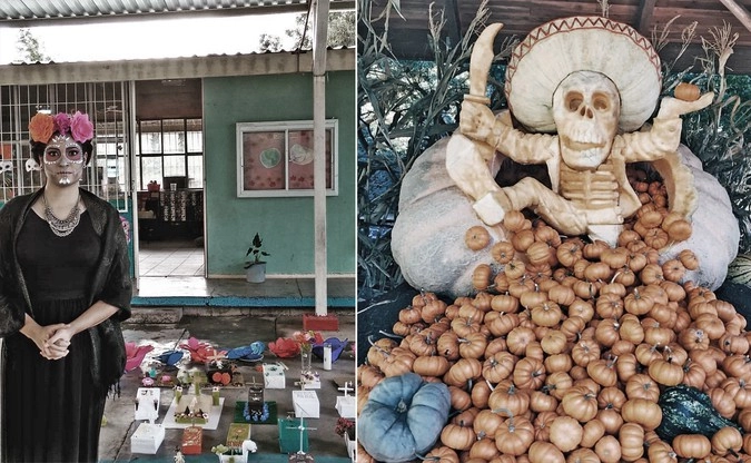 День мертвых. Мексика.