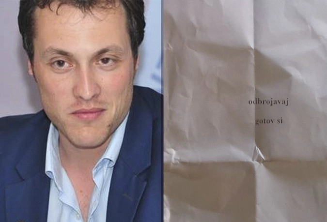 Журналист информагентства «Спутник» Марко Милачич получил письмо с угрозой