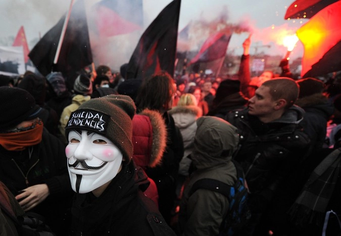Митинг на Болотной площади в декабре 2011 года.