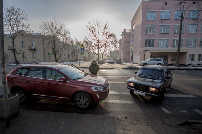 Вид со стороны пешехода