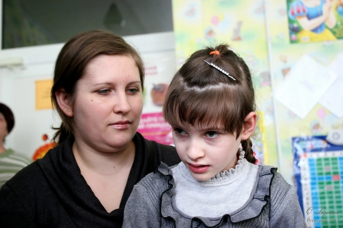 10-летняя Аня и её мама