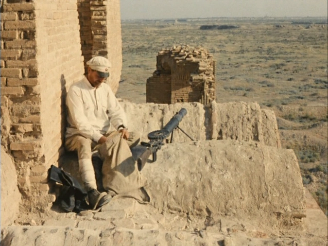 Кадр из фильма "Белое солнце пустыни"