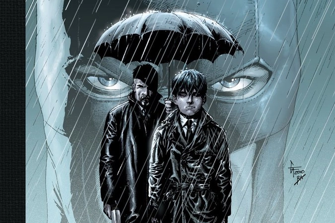 Фрагмент обложки графического романа Джеффа Джонса и Гэри Фрэнка «Бэтмен: Земля-1. Книга 1»