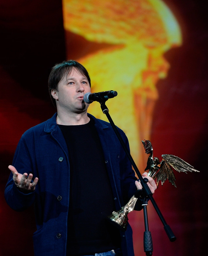 Композитор Алексей Айги, получивший приз в номинации "Лучшая музыка к кинофильму" за фильм "Испытание"