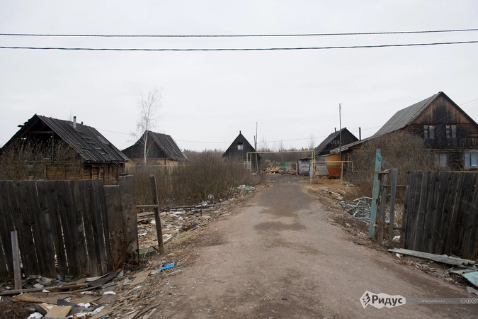 Цыганское поселение опрятностью не отличается