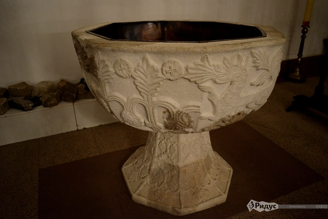 Купель, где крестили Канта.