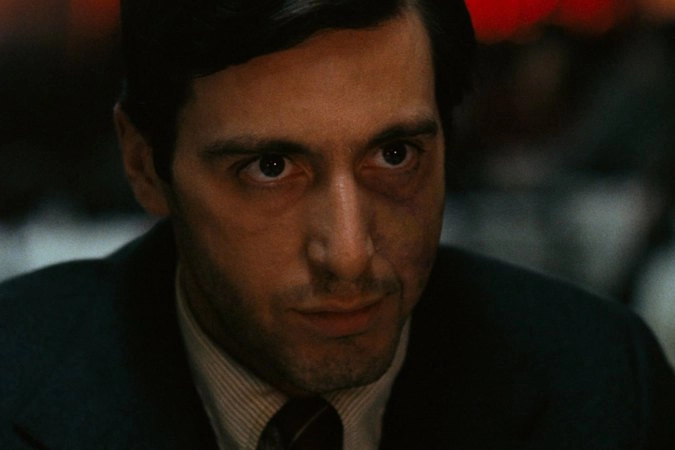 Аль Пачино в фильме «Крёстный отец»