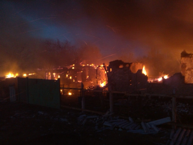 После боя в Логвиново