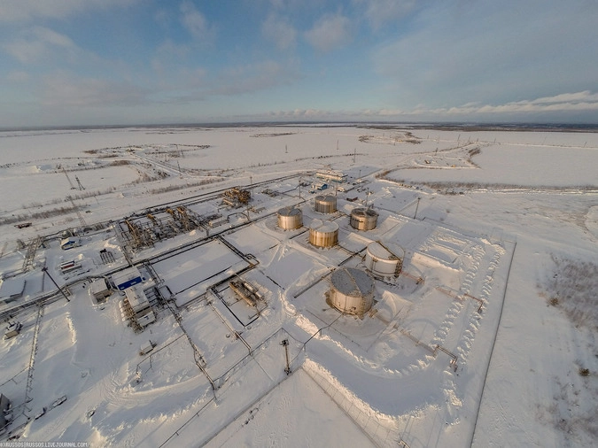 Самотлорское нефтяное месторождение 