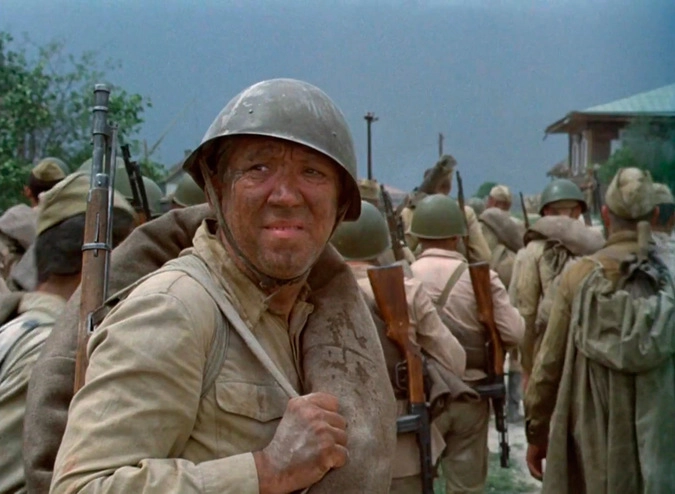 Кадр из фильма "Они сражались за Родину"