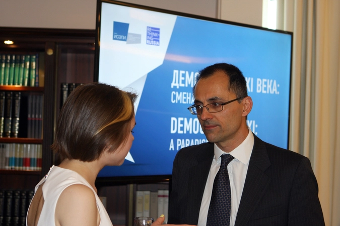 Павлос Элефтериадис, автор исследования «Демократическое представительство и подотчетность в ЕС»