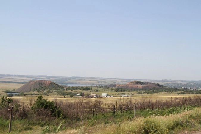 В войну террикон — удобный плацдарм