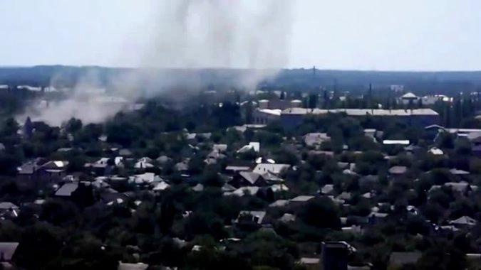 При массированном обстреле Горловки 27.07.2014 погибли более 100 человек