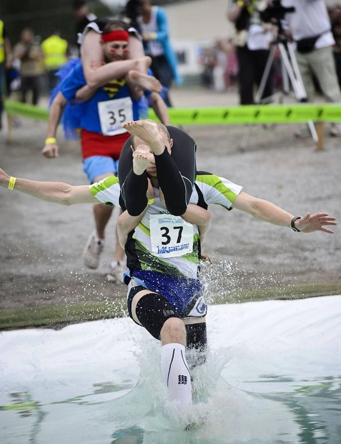 Алар Воогла и Кристи Вилтроп из Эстонии.