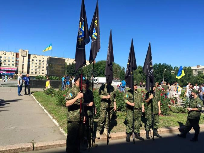 Славянск, 2015 год.