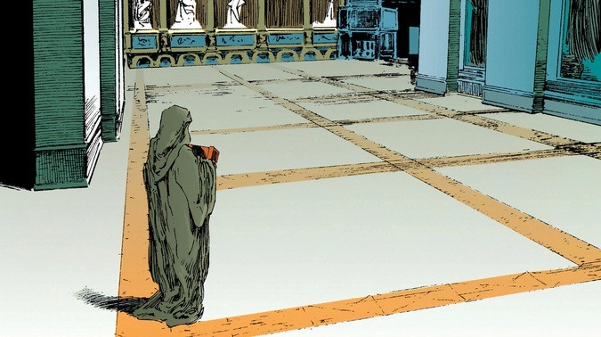 Фрагмент графического романа «The Sandman. Песочный человек. Книга 4. Пора туманов»