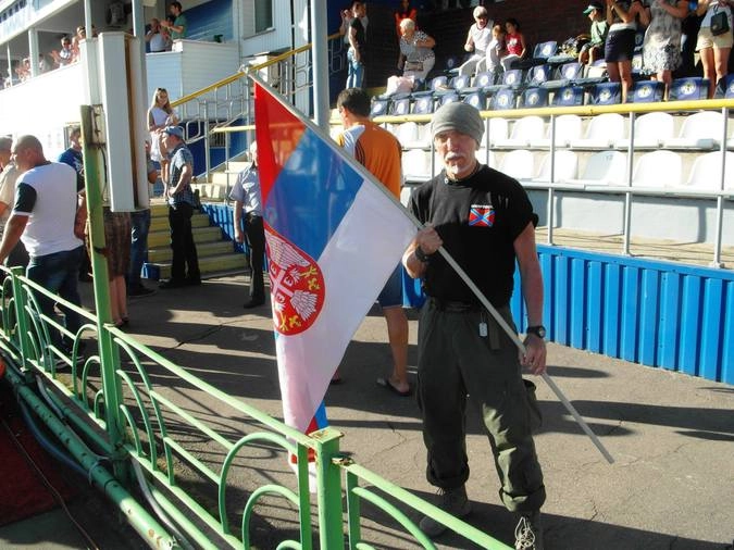 Американский ополченец с позывным «Техас»