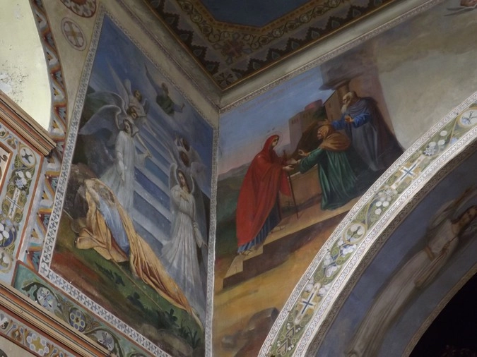 В церкви Соловецкого монастыря