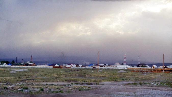 Приближение песчаной бури.