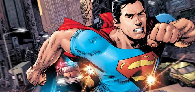 Фрагмент иллюстрации из графического романа «Супермен — Action Comics. Книга 1. Супермен и Люди из Стали»
