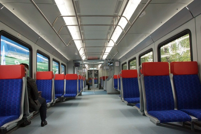 Пассажирский салон ЭГ2Тв