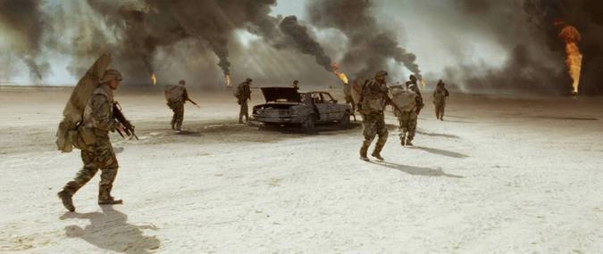 Начало наземной операции МНС против Ирака 24 февраля 1991 года, вошедшей в историю как "Буря в пустыне" 