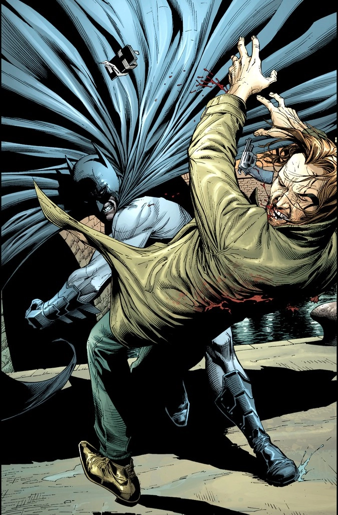 Страница графического романа Джеффа Джонса и Гэри Фрэнка «Бэтмен: Земля-1. Книга 2»