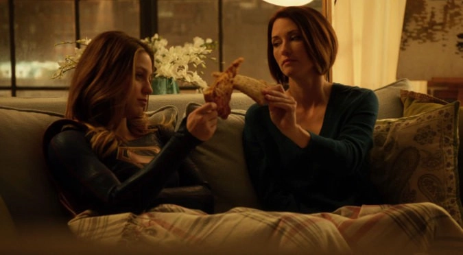 Кадр из телесериала «Супергёрл»