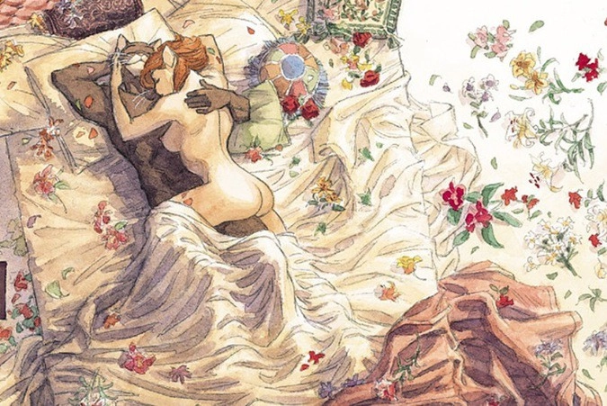 Фрагмент страницы графического романа Хуана Диаса Каналеса и Хуанхо Гуарнидо «Блэксэд. Книга 1»